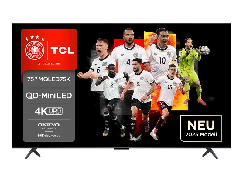 TCL 75MQLED75K 75 Zoll QLED Mini LED TV 4K HDR Smart
