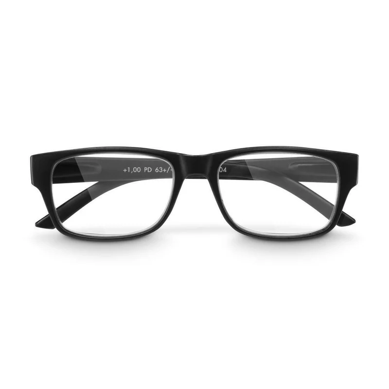 Hama Lesehilfe Schwarz Matt +2,5 Damen/Herren - recyceltes