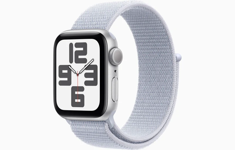 Apple Watch SE 2. Gen GPS 44 mm Smartwatch Silber Sport Loop