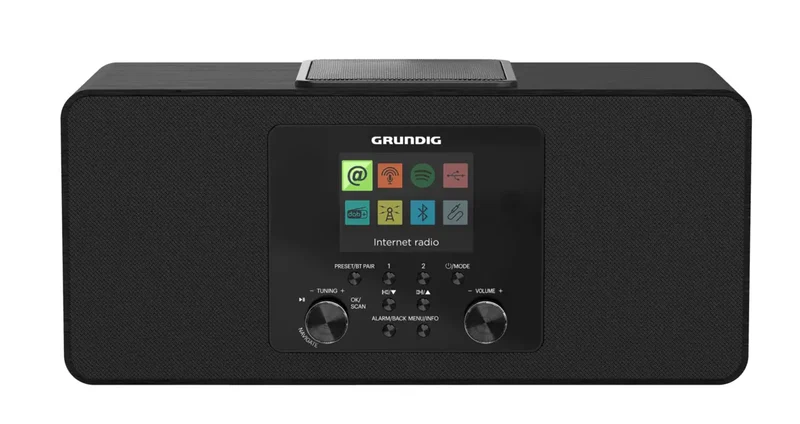Grundig DTR 6100 2.1 DAB+ Web Internetradio FM mit Subwoofer