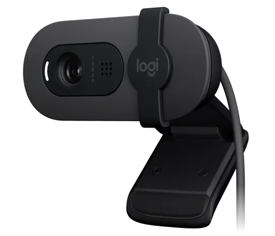 Logitech Brio 100 Full HD-Webcam 1080p, USB-A, Abdeckblende