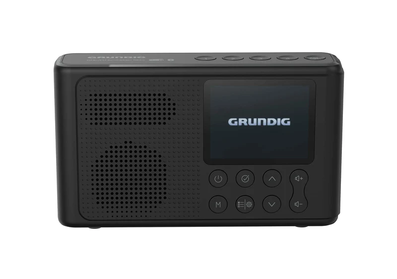 Grundig MUSIC6500B DAB+ Radio mit Bluetooth, 2,5W Schwarz