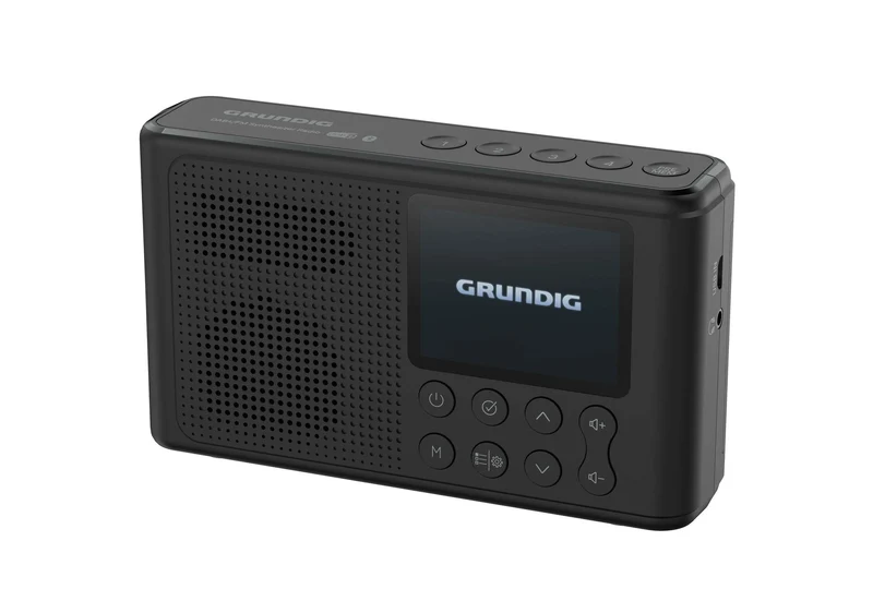 Grundig MUSIC6500B DAB+ Radio mit Bluetooth, 2,5W Schwarz