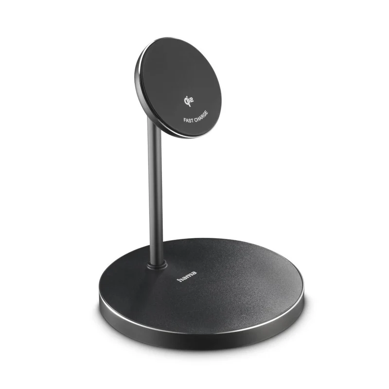 Hama Qi2 Induktive Ladestation 15W magnetisch schwarz