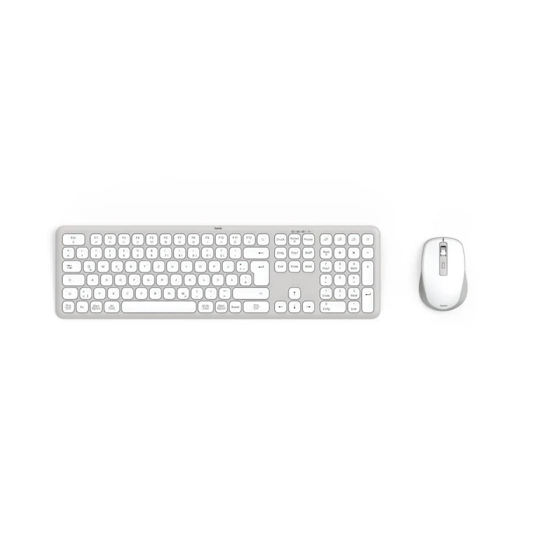 Hama WKM-550 Tastatur-Maus-Set kabellos 2,4GHz+2xBT QWERTZ