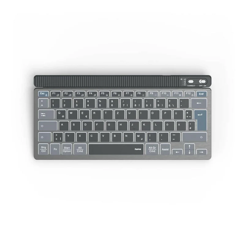 Hama WK-700 Kabellose Multi-Device-Tastatur Bluetooth/USB-A