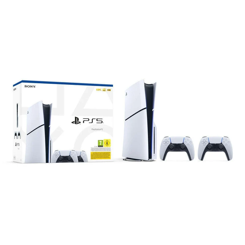 PlayStation®5 Slim Bundle mit 2. Controller | 1TB | HDR | 8K