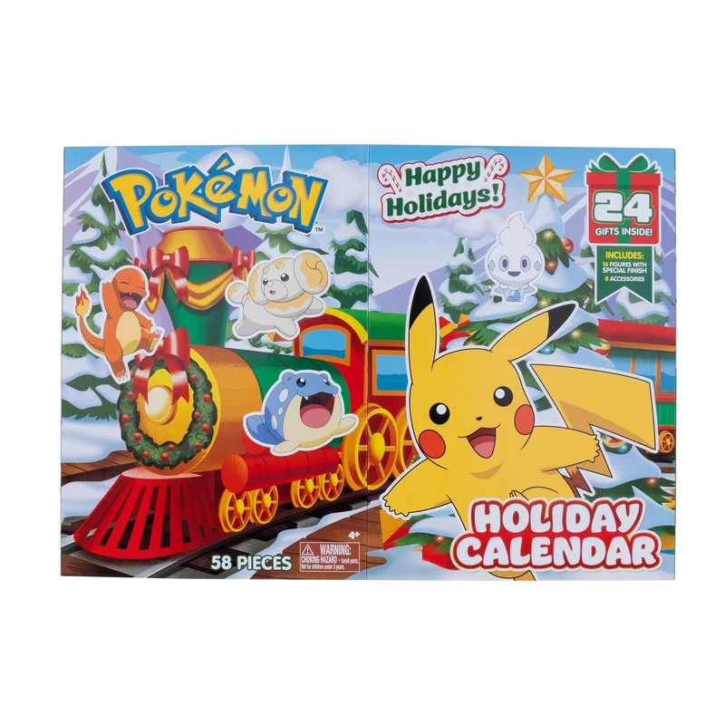 Pokémon Adventskalender 2024 - Offiziell - 24 Überraschungen