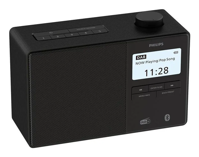 Philips TAR5600 DAB-/UKW-Radio mit Bluetooth & USB, IPX4