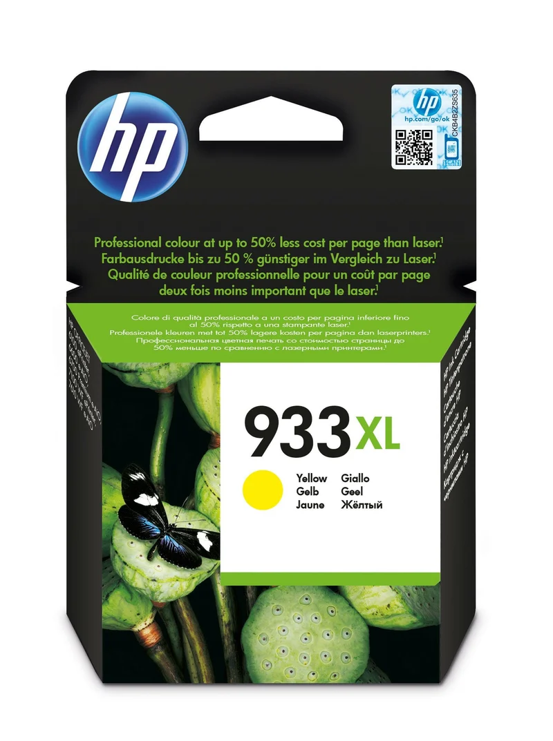 HP 933XL Gelb Original Druckerpatrone 825 Seiten Reichweite