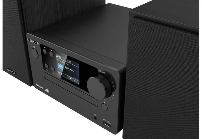 Kenwood M-725DAB-B Stereoanlage mit Bluetooth & CD