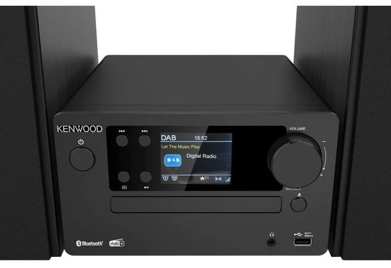 Kenwood M-725DAB-B Stereoanlage mit Bluetooth & CD