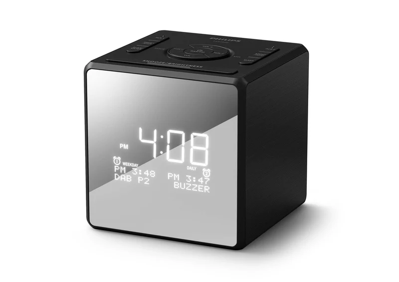 Philips TAR4600 DAB/FM Radiowecker mit USB-C & Dual Alarm