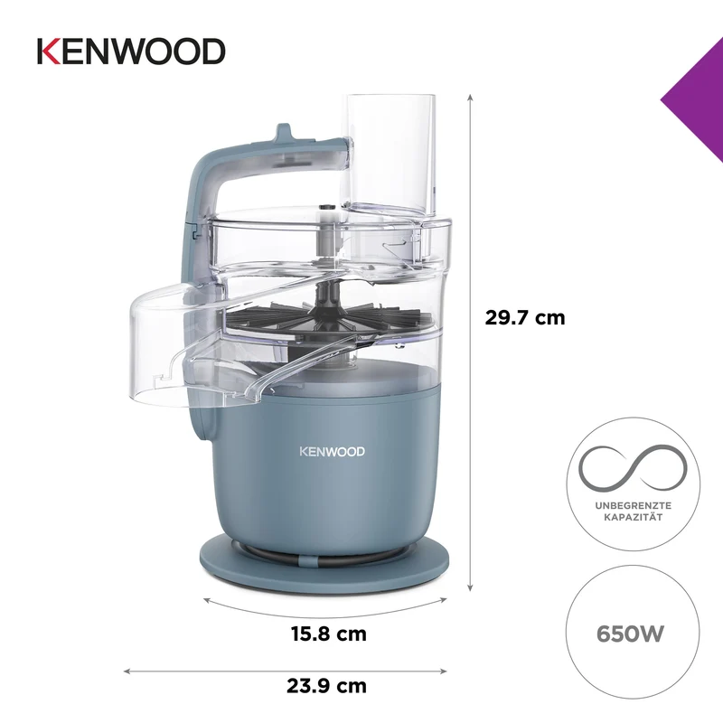 Kenwood MultiPro Go Kompakt-Küchenmaschine 1,3 l