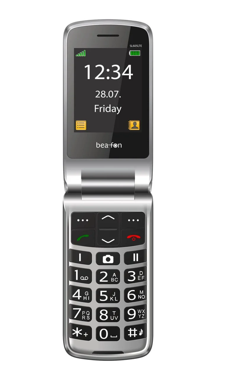 Beafon SL605 Silverline Klapphandy Senioren SOS