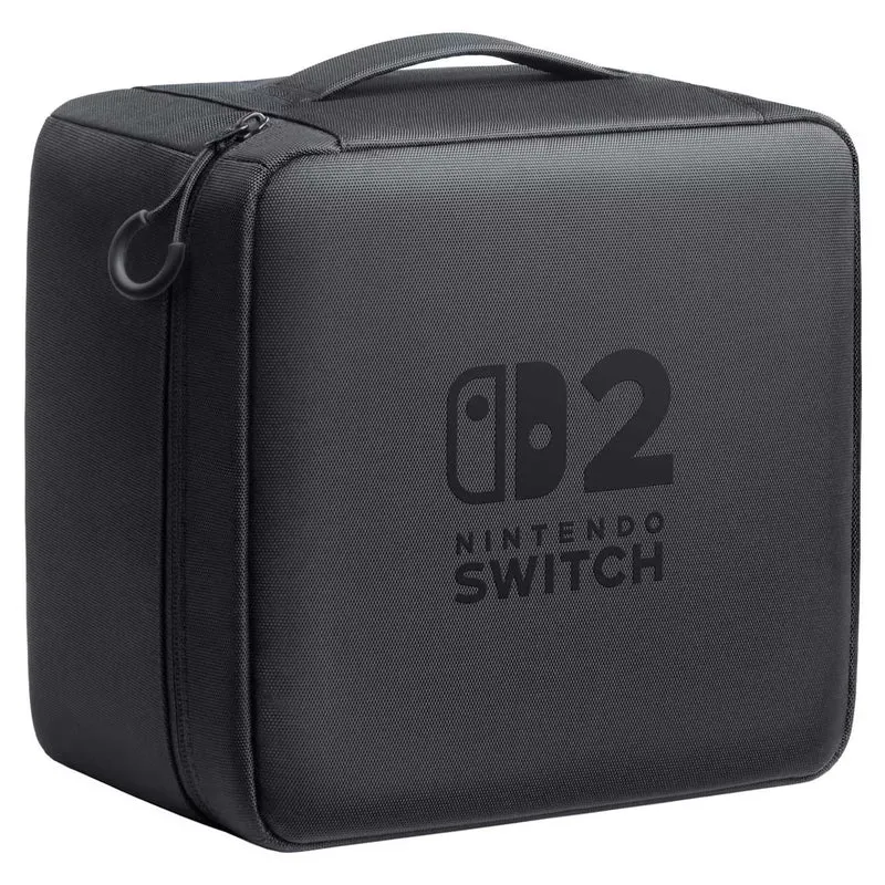 Nintendo Switch 2 All-in-One Tasche, Schwarz, 6 Fächer
