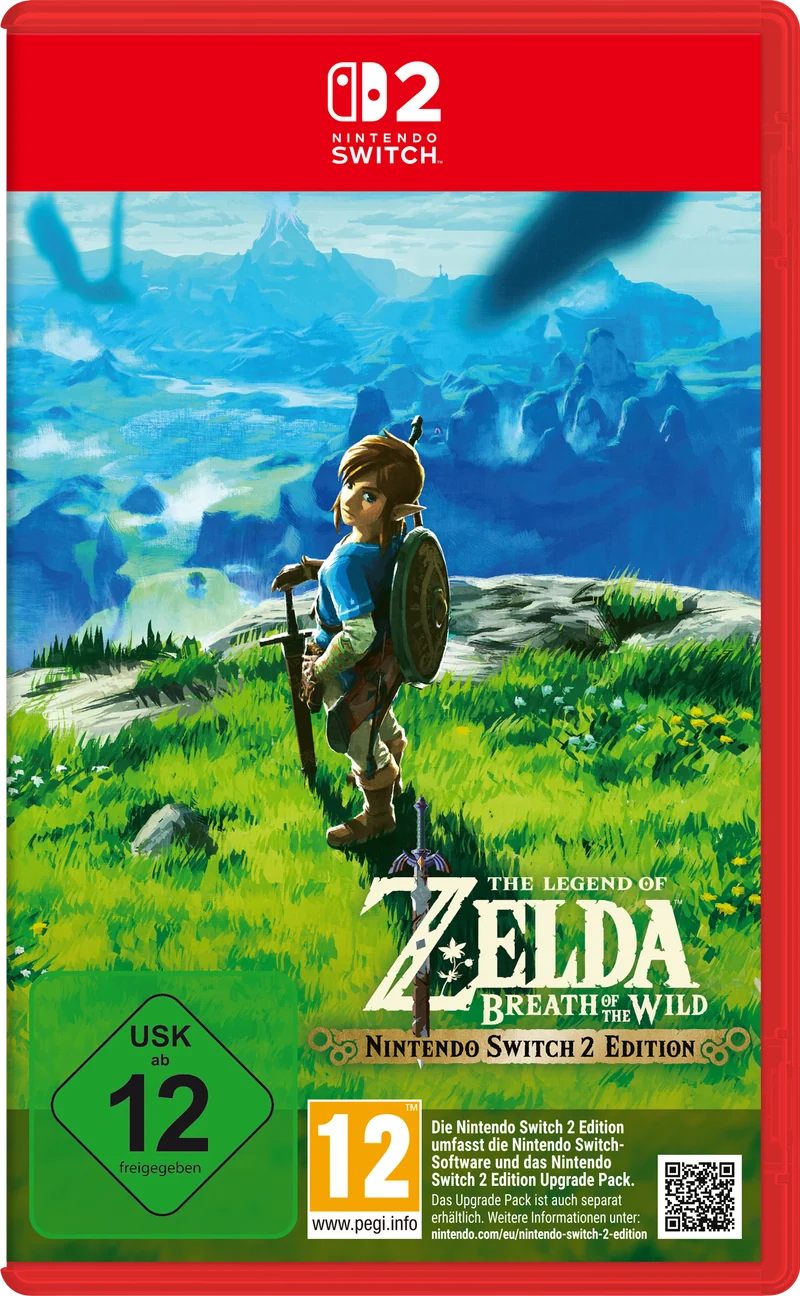 Nintendo Zelda: Breath of the Wild - Switch 2 Spiel HDR