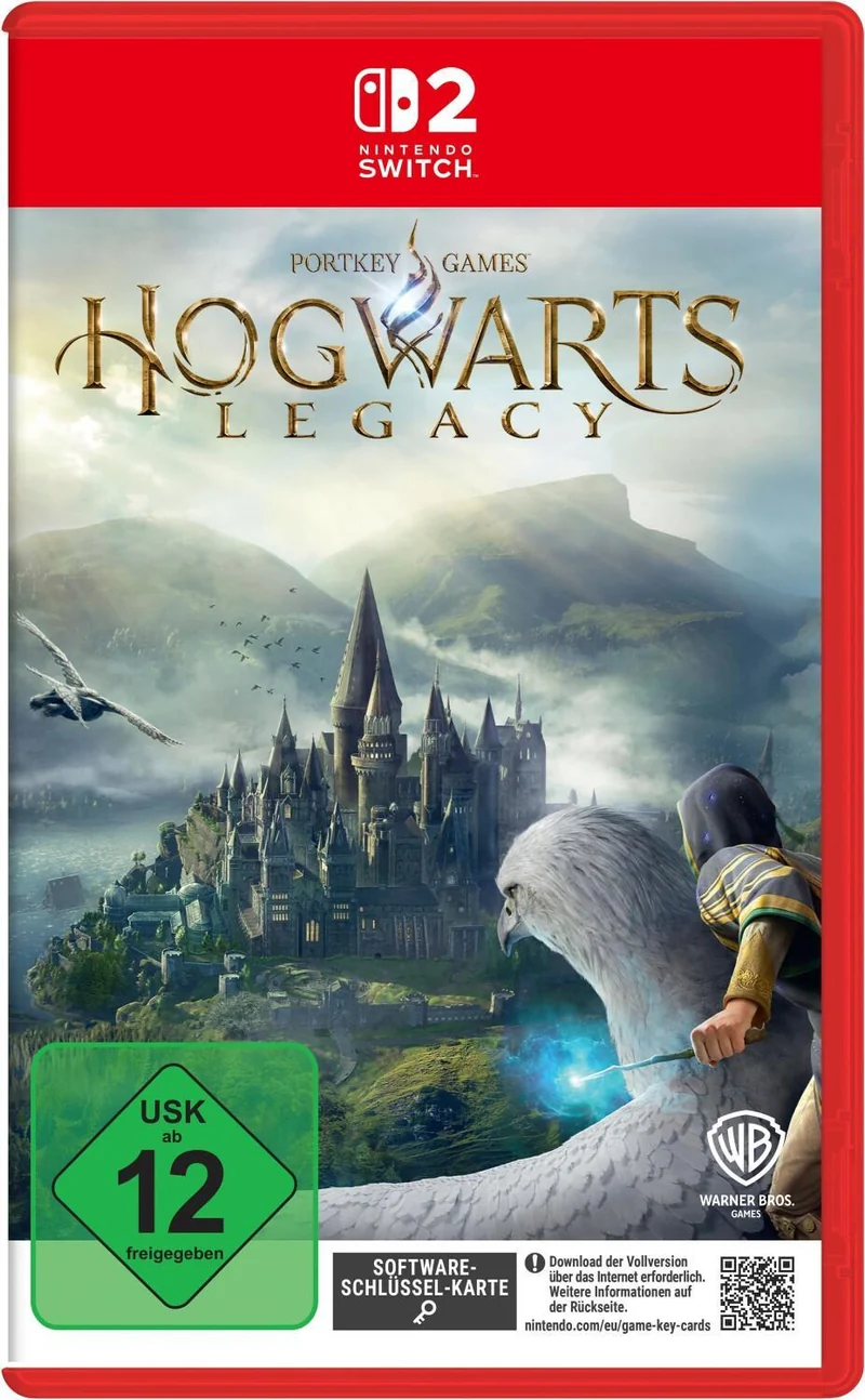 Warner Bros. Hogwarts Legacy - Switch 2 Key Card, verbessert