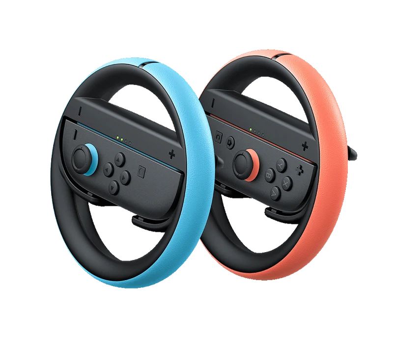 Nintendo Joy-Con 2-Lenkrad-Paar für Switch 2, blau/rot