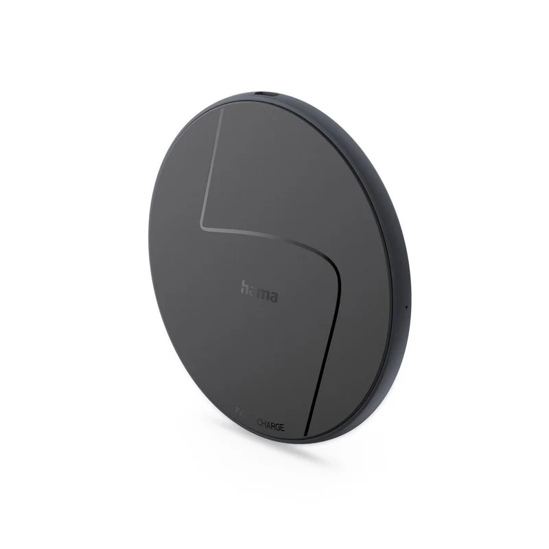 HAMA Qi-Schnellladegerät Wireless Ladepad 15W Schwarz
