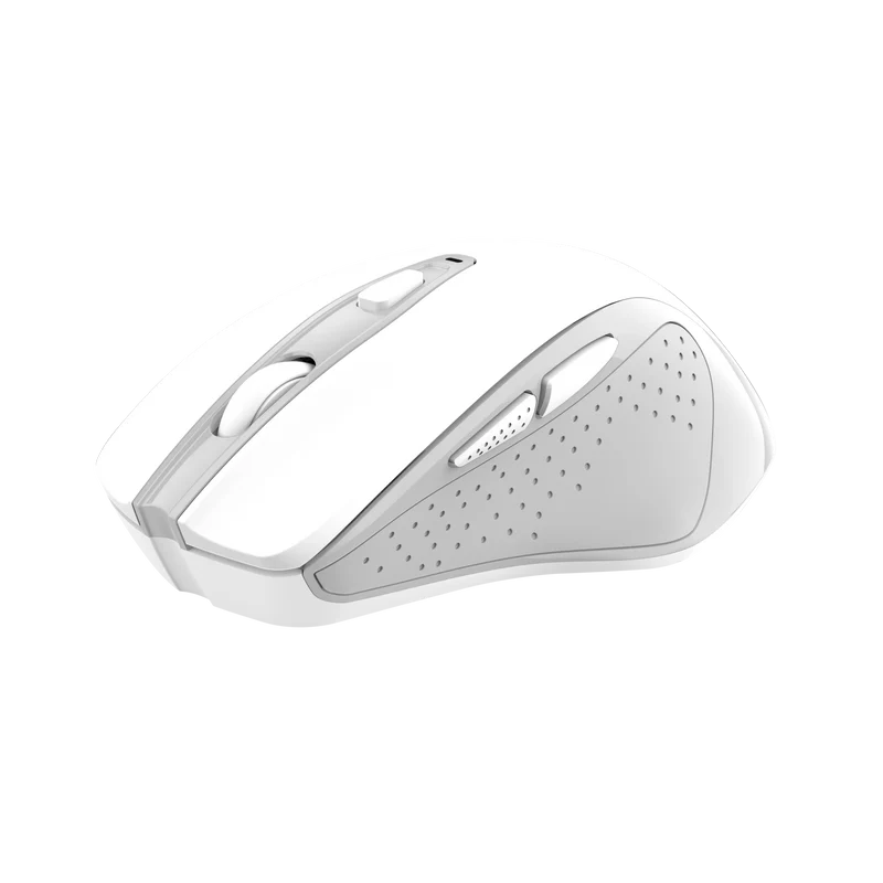 Trust NITO Maus, Silent Wireless, Weiß, USB, 5 Tasten