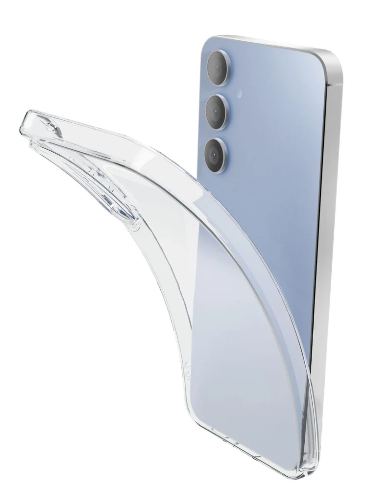 Cellularline Fine Case Galaxy S25 FE Transparent stoßfest