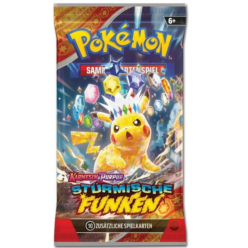 Pokémon Karmesin & Purpur Boosterpack 10 Karten ab 6 Jahre