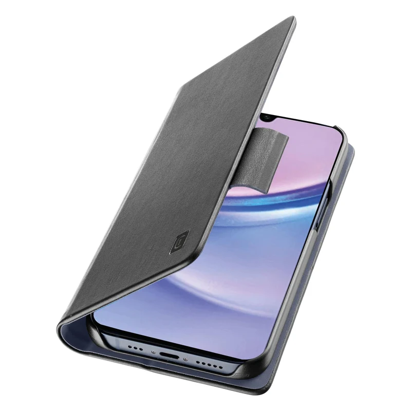 Cellularline Book Case Galaxy A17 – mit Stand, Kartenfach