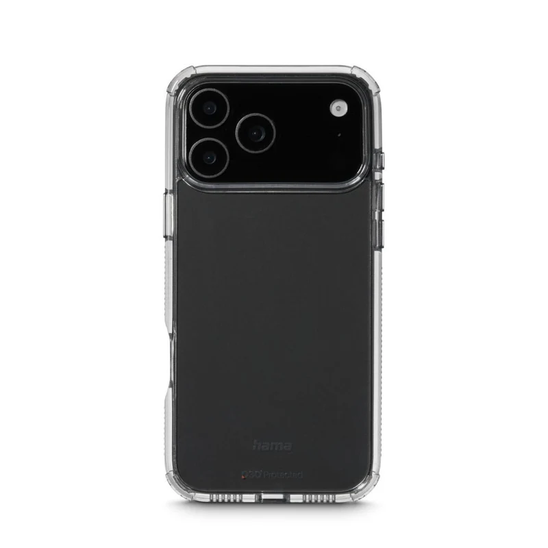 Hama Extreme Protect iPhone 17 Pro Max Case D3O transparent
