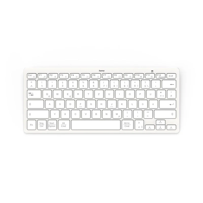 Hama Travel 400 Mini-Tastatur Bluetooth QWERTZ DE