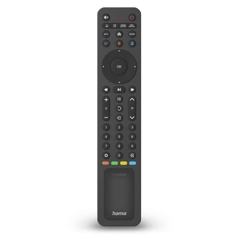 Hama Universalfernbedienung, IR, für 8 Geräte, lernfähig