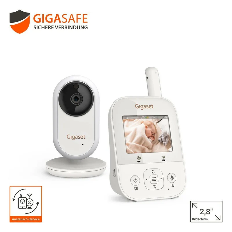 Gigaset BABY 300 Video-Babyphone mit 2-Way Audio