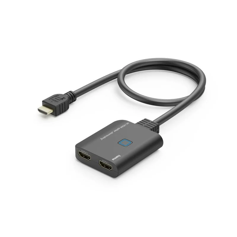 Hama 4K HDMI-Splitter 1 In 2 Out, 30Hz, schwarz