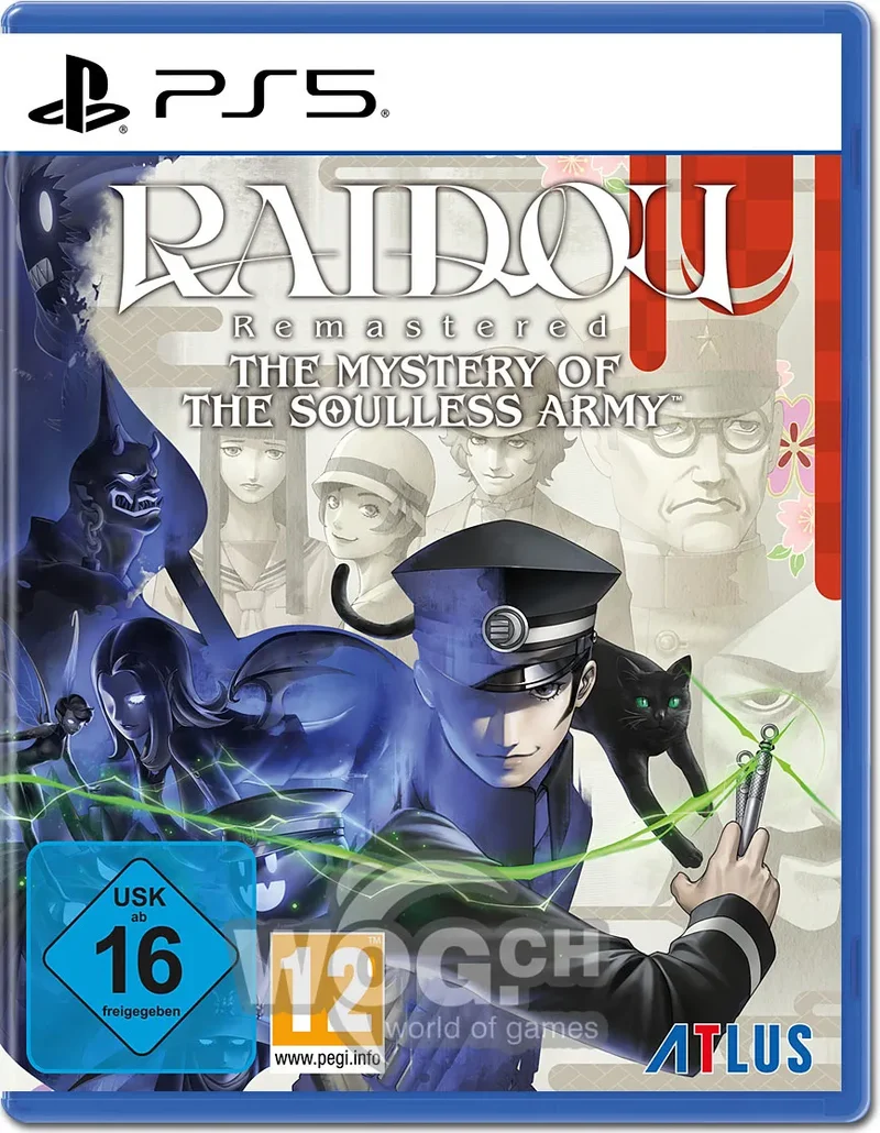 Atlus Raidou: Remastered PS5 - Mystery of the Soulless Army