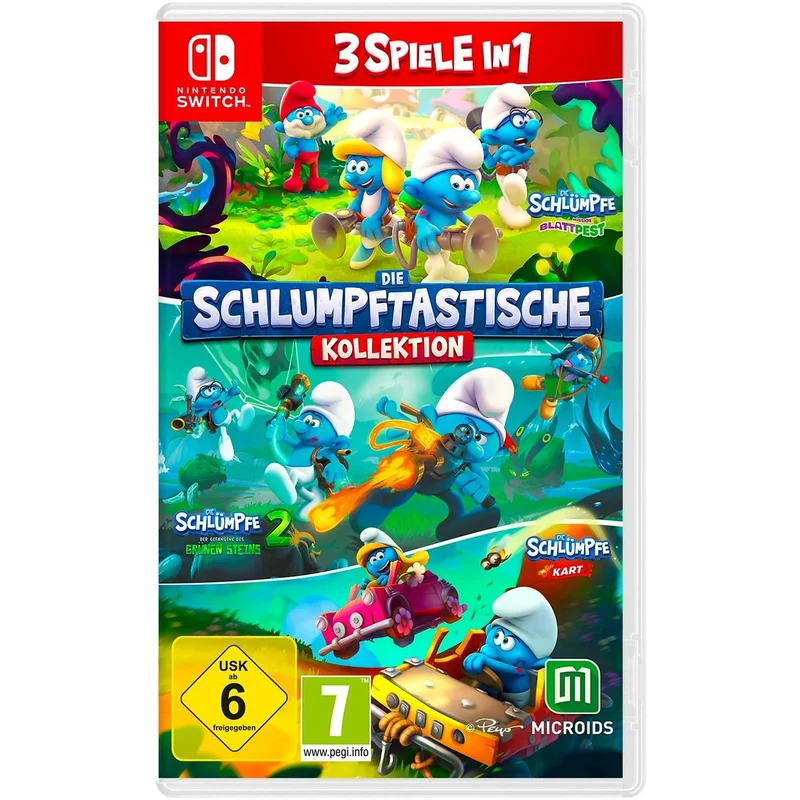 Schlümpfe: Schlumpftastische Kollektion - 3 Spiele für