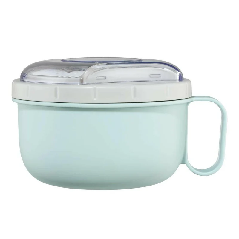Xavax Lunchbox 1100 ml, Mikrowellen geeignet, Pastellblau