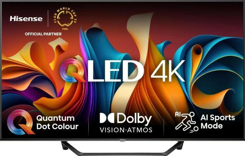 Hisense 65A79NQ 65" Smart-TV 4K UHD DLED, Schwarz