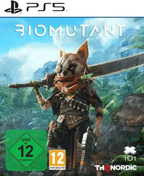 Biomutant – PS5 Spiel, Open-World Kung-Fu RPG, THQ Nordic