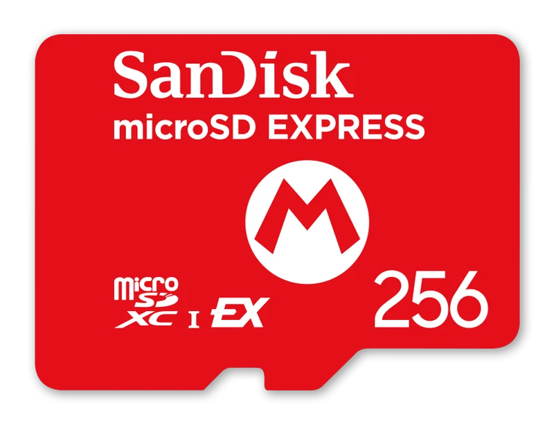 SanDisk microSD EXPRESS Card 256 GB für Nintendo Switch 2