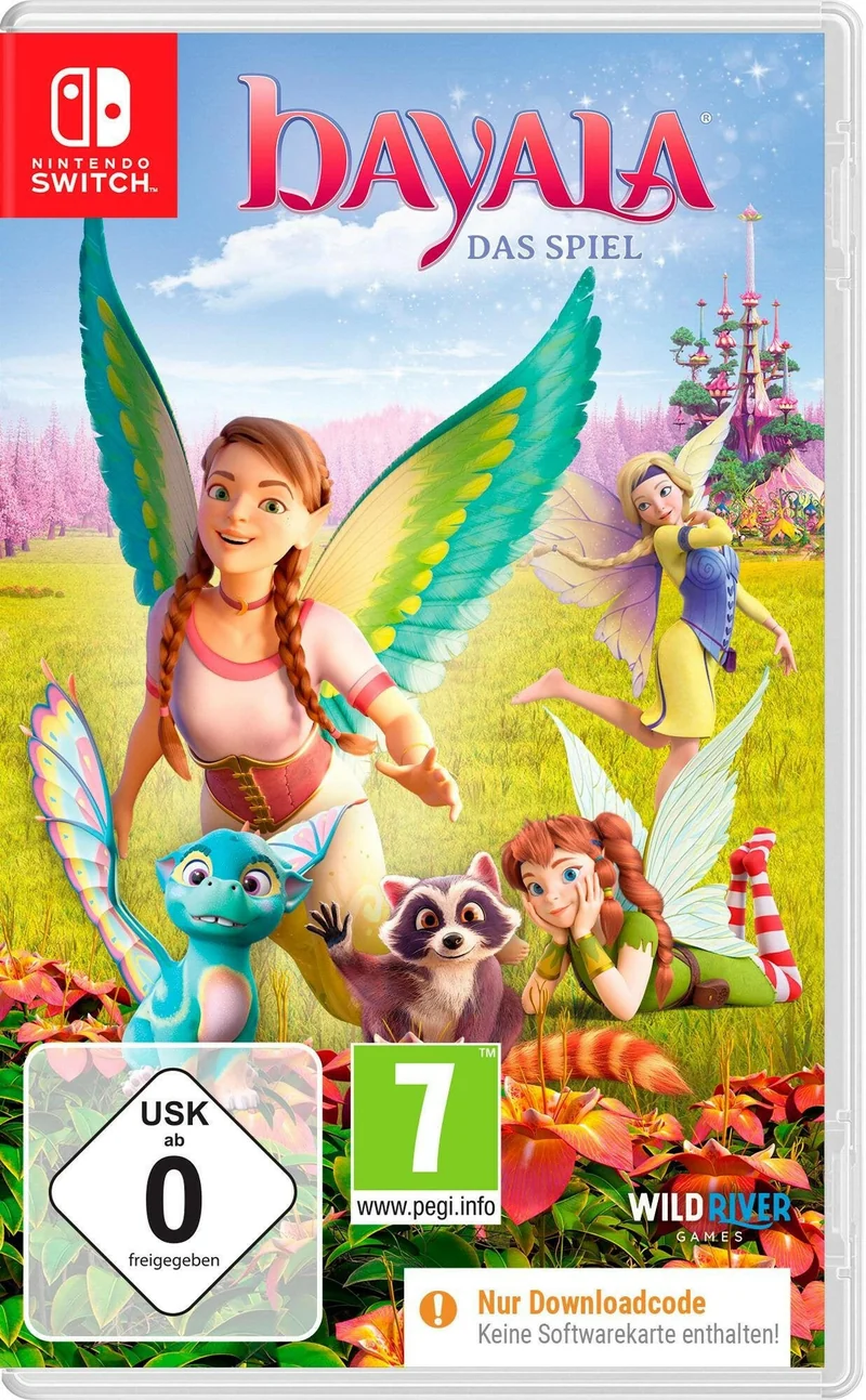 Nintendo Switch Bayala Game Kinderspiel Freigegeben ohne