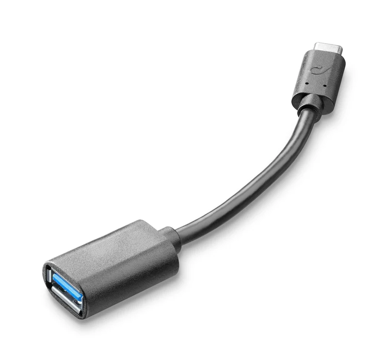 Cellularline USB-C auf USB-A Adapterkabel – Schnell