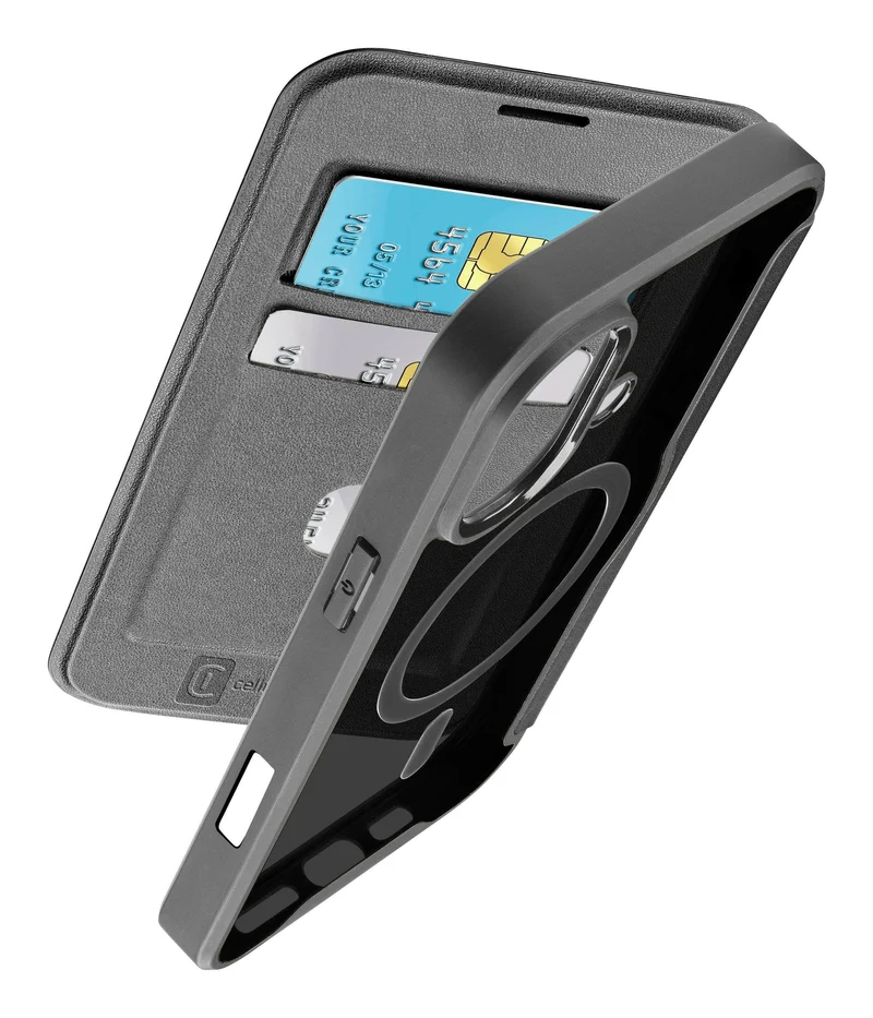 CellularLine Daily MAG Folio Schutzhülle für iPhone 16
