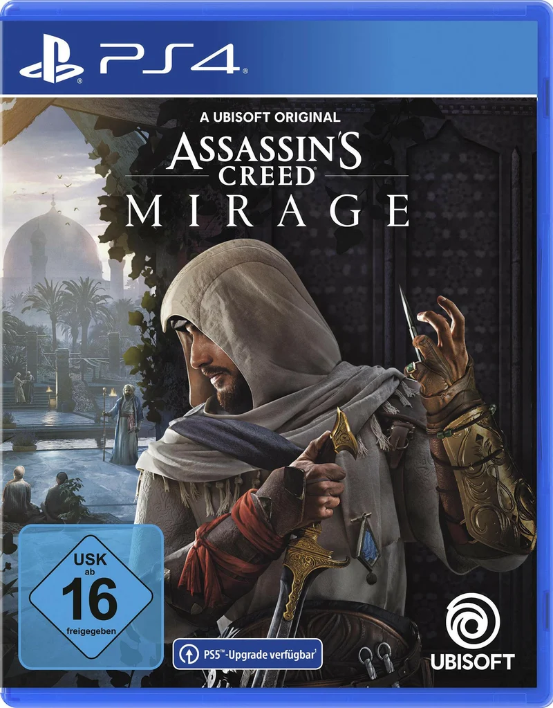 Assassin's Creed Mirage PS4 - Adventure Spiel, ab 16 Jahren