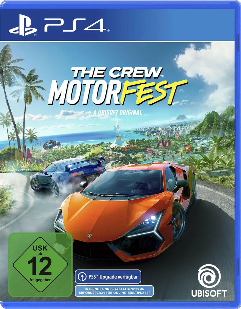 The Crew Motorfest PS4-Spiel - Simulation, ab 12 Jahren