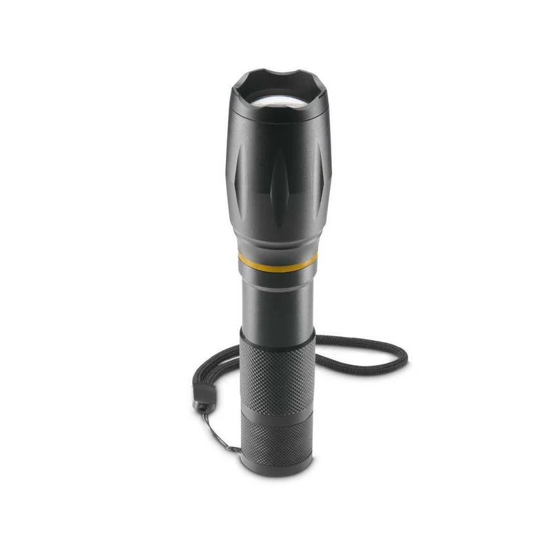 Hama W200 LED-Taschenlampe, Aluminium, 3 Modi, Zoom, COB