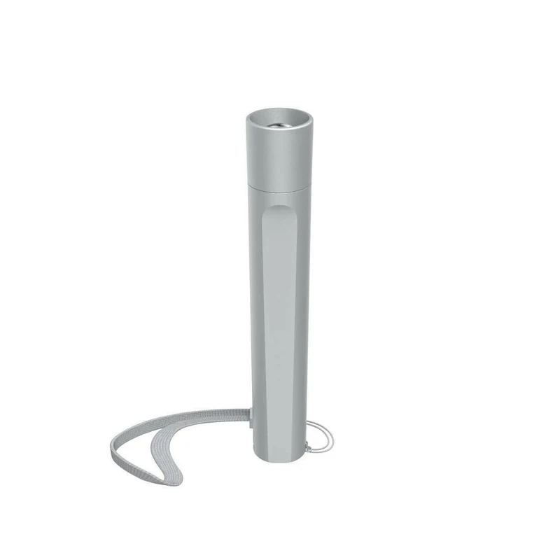 Hama FL120 LED-Taschenlampe 3 Modi Aluminium Silber