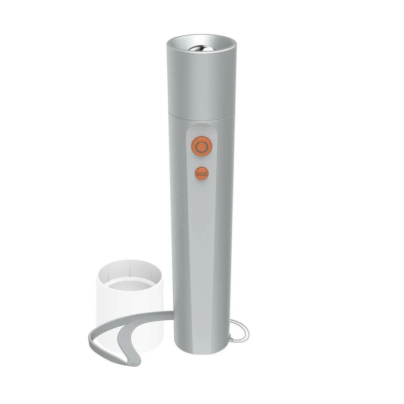 Hama FL250 LED-Taschenlampe, Aluminium, 4 Modi, SOS