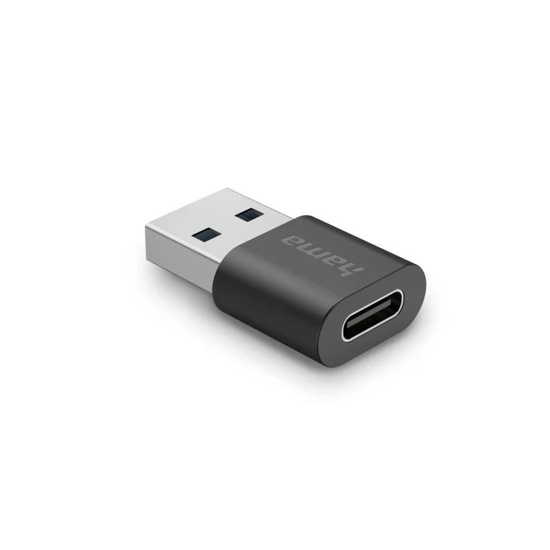 Hama USB-A auf USB-C Adapter, 3.2 Gen2, 10 Gbit/s