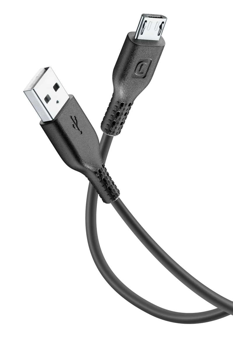 Cellularline 35665 USB-A/Micro-USB 2m Schwarz - Power Data