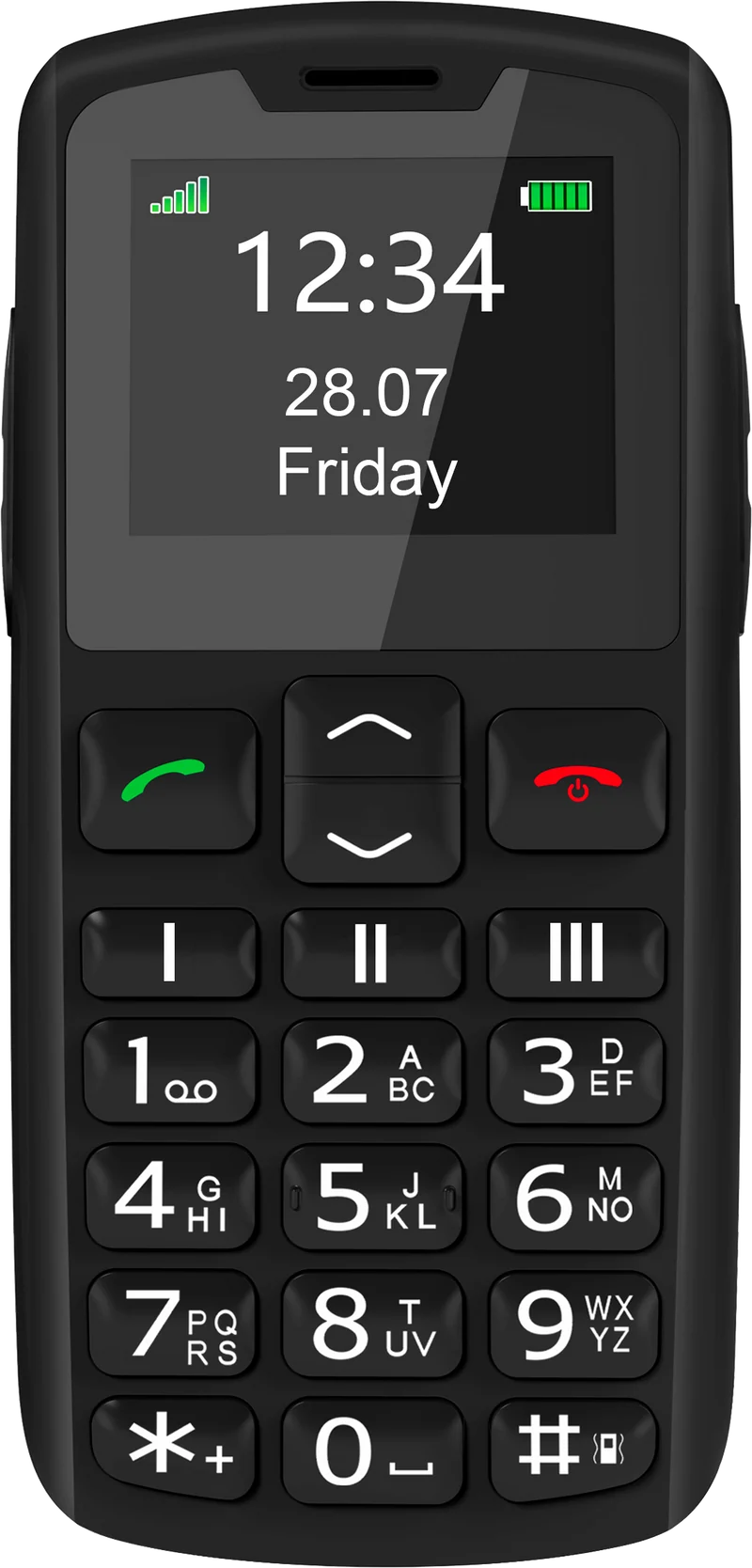 Beafon SL 230 Handy Schwarz mit 1,8" Display & SOS-Taste
